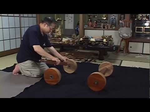 出来町天王祭（山車組立） 前編 / 説明音入り