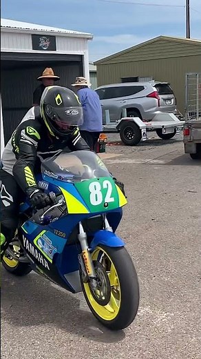 TZ 250 reverse cylinder two stroke GP racer #tz250 #yamaha #2stroke #2strokelife #classicracing