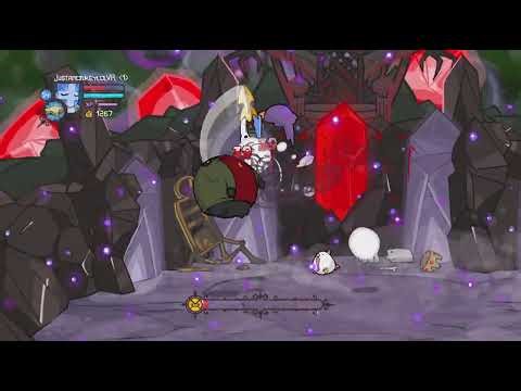 Castle Crashers Evil Wizard Bossfight | Final Boss Fight