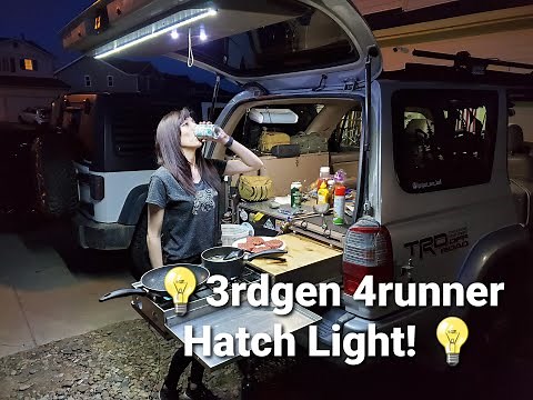 3rd Gen 4Runner Rear Hatch Light How-To