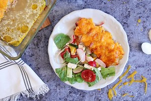 Baconös-sajtos csirkemell | Mindmegette.hu