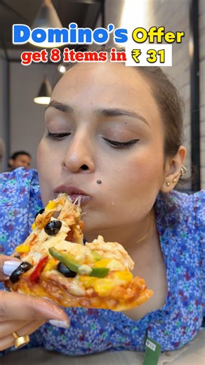 🍕 Domino’s secret Offer 8 Pizza in Rs 31 #dominos #pizza #dominospizza