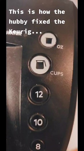 Keurig Death Lights. How to fix the Keurig Duo in seconds!!! #keurig #keurighack #mamaneedscoffee #deathlights #redandblue #bangbangbang #hangingon