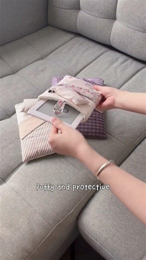 Super cute and easy ipad pouch to sew! #sewing #sewingtutorial