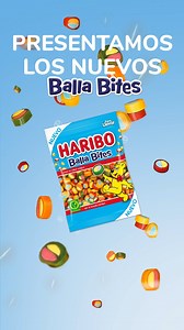 😏 Ya no podemos ocultarlo más… Os presentamos nuestra última novedad: ¡Balla Bites, el picoteo perfecto con sabores frutales buenísimos como naranja, fresa, limón, frutas del bosque mora y manzana! 💥 Toda una explosión de sabor y color 💥 ¿Quién quiere probarlos? | Haribo España