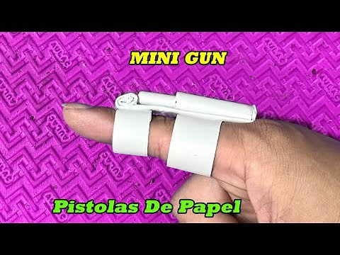 Origami Armas | Pistola De Papel Que disparan | Como Hacer Manualidades Con Papel