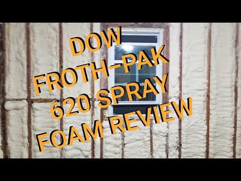DOW FROTH-PAK 620 SPRAY FOAM REVIEW