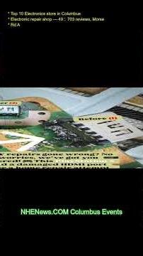 Top 10 Electronics store in Columbusand\r 1. Electronic repair shop — 4.9★ (703 reviews), Morse Rd A