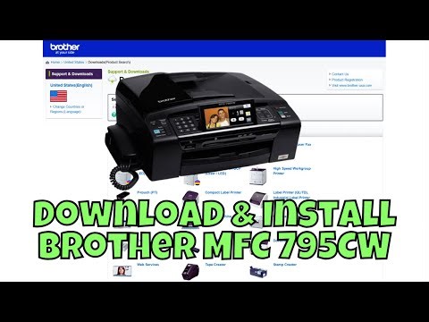How To Download & Install Brother MFC 795CW Printer Driver in Windows 10/11