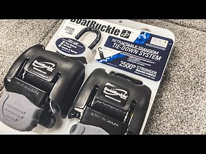 Boat Buckle Tie Down System | Installation/Review