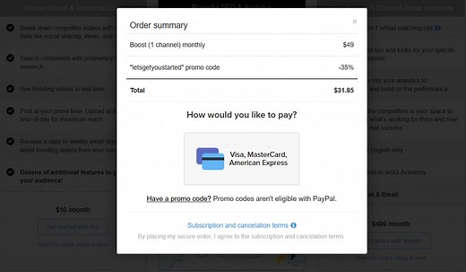 VidIQ Review and REAL Promo Codes [50%-90% Off] December 2024 | IMPromoCoder