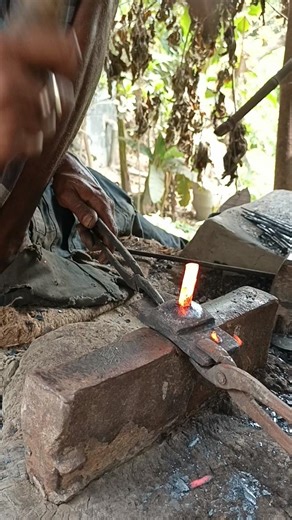 Forging Steel with Fire 🔥 | Real Blacksmith Craft in Action