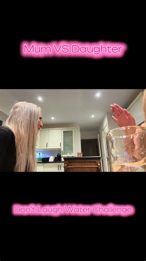 Mum vs Daughter: Don't Laugh Water Challenge Fails