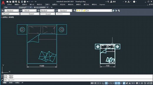 CAD图纸如何缩放到想要的尺寸，2种方法快速搞定