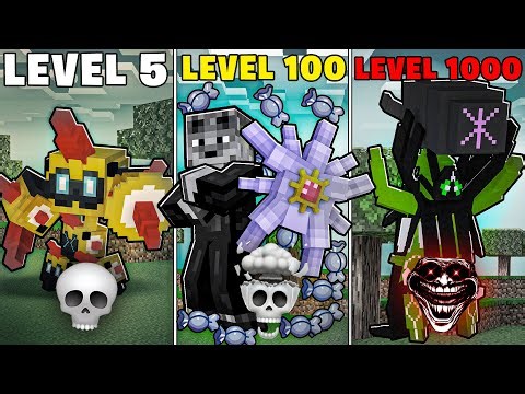 MINECRAFT POKEMON MANHUNT BUT EACH LEVEL IS A PHONK EDIT UP TO LEVEL 1000