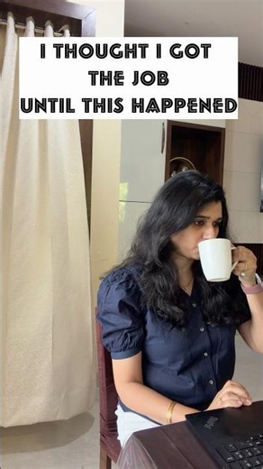 I thought I’ll get the job….untill this….#interview #shorts