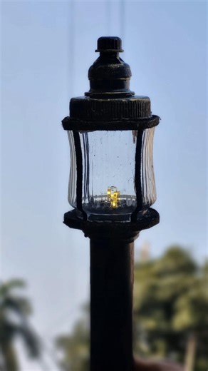 Diy Miniature Street lamp #shorts #youtubeshorts
