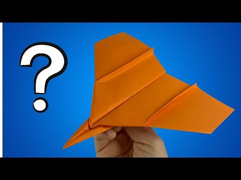 How to Fold a Simple Paper Airplane That Flys Far - Instructions