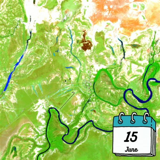 Multi-temporal satellite data are second to none when it comes to understanding patterns across dynamic ecosystems. See how this landscape changes with fire over the space of just 15 days! Sentinel-2 imagery now streaming on GeoNadir. | GeoNadir