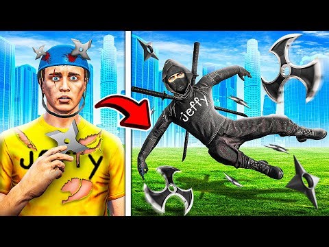 Jeffy Becomes A NINJA In GTA 5!