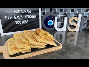 🇫🇷🇧🇪 Msemen : crêpes feuilletées marocaines , délicieux et facile à réaliser !