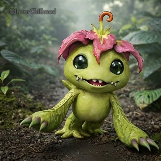 Evolusi Digimon Paling Indah! Tanemon ➜ Palmon ➜ Togemon ➜ Lilymon (Live Action)🔥🔥