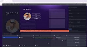 1920x1080 Interactive Outro Overlay for Streamers – Live Panel, Instant Editing of Text, Buttons, and Bottom Strip - Etsy