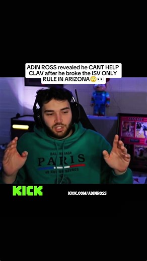 Adin Ross REVEALS Why He Can’t Save Clav in Arizona 😱
