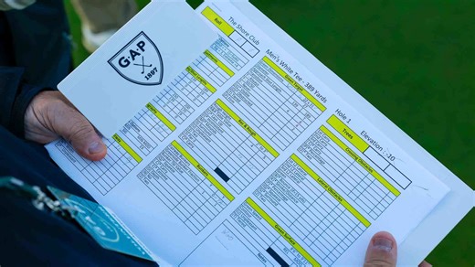 How does a course assign each hole's stroke index?