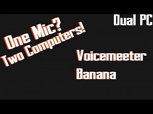 Using ONE mic on TWO computers - Dual PC Setup (XLR and USB)