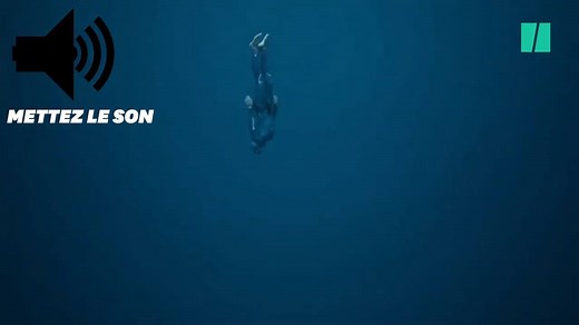 Quel est ce son effrayant capté par l'apnéiste Guillaume Néry au fond de la mer ? Il s'agit d'un cri de détresse... http://huffp.st/rl57jcS | Le HuffPost