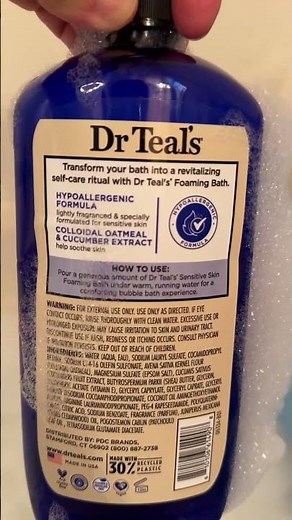 Dr Teals Foaming Bath Honest Review You Need to See | Dr Teal's
