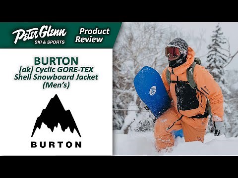 Burton [ak] Cyclic GORE-TEX Shell Snowboard Jacket (Men's) | W22/23 Product Review