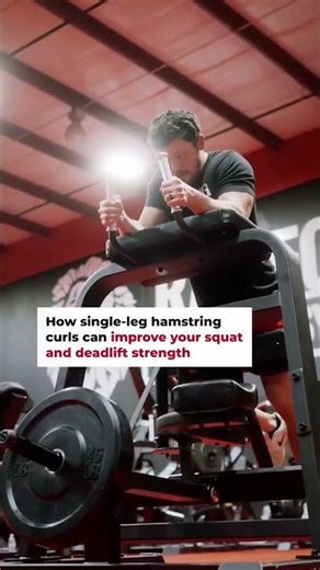 Fix Weak Hamstrings for Stronger Squats & Deadlifts | Single Leg Hamstring Curls