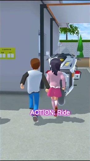 I have stolen the police car #sakura #sakuraschoolsimulator