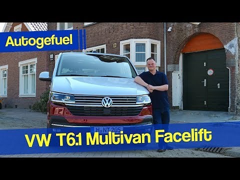 VW T6.1 REVIEW Volkswagen Multivan Facelift 2020 - Autogefuel