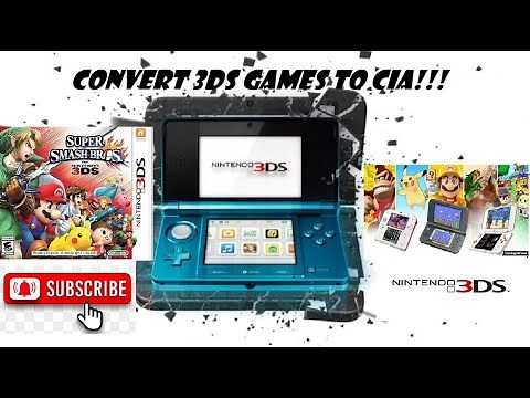 How to convert 3DS Games to CIA Format!!!