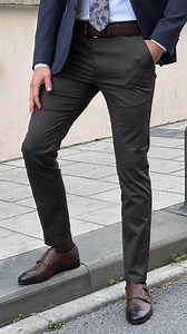 3.8K views · 28 reactions | Stay Fresh and Refined in the Men's Classic Slim Fit Casual Black pants and Formal Khaki Pants are designed for style and comfort. Perfect for everything from weddings to weekend brunches, these pants are your summer go-to. #HolloMen #KhakiPants #SlimFit #SummerElegance #MensFashion | hollo_men | Facebook