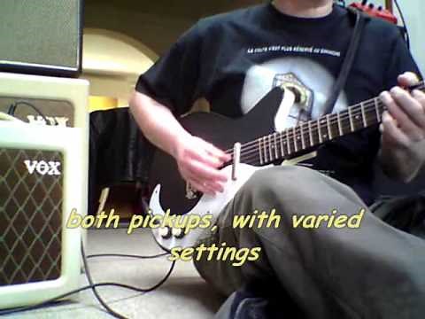 DANELECTRO 1959 reissue modified & VOX AC4