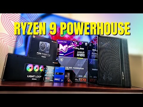 I built this beast! AMD Ryzen 9 9900X + RX 9070 Gaming PC Build