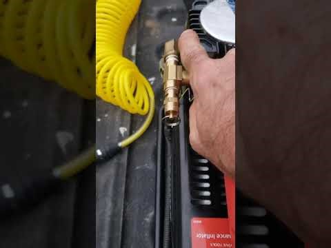 Maddox 120 psi 12v portable air compressor mods Made simple