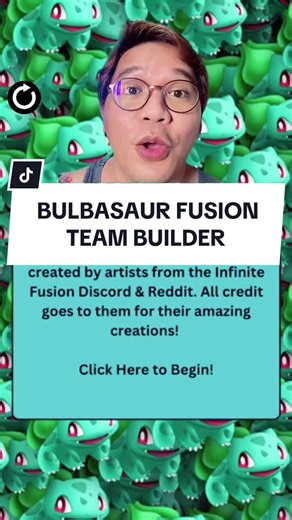 BULBASAUR FUSION?! looks amazing! #pokemon #pokemongame #pokémon #pokemonbattle #pokemonteam #pokemoncommunity #pokemonfan #pokemontiktok #pokemoninfinitefusion #pokemonfilter #bulbasaur #whatsupmgakasams