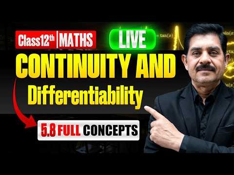 Continuity & Differentiability Exercise 5.8 | Class 12th Maths sanjay pundhir