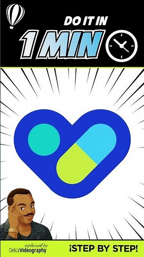 BEGINNERS - Learn how to create this logo step by step, easy!