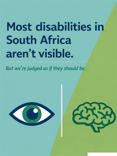 Most disabilities in South Africa aren’t visible — and that’s exactly why so many people are ignored, doubted, or denied support. Disability isn’t about how you look. It’s about how your body or mind functions in everyday life. Invisible disabilities are real - and they matter. Invisible disabilities are widespread — but still misunderstood. At Disability Decoded, we translate South African data into real human stories — helping brands connect authentically with disabled and chronically ill comm