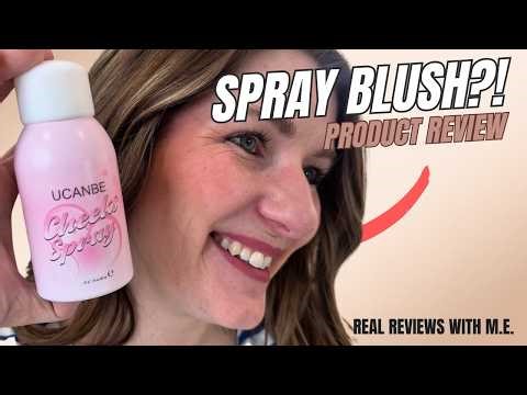 Airbrush Blush in Seconds? | UCANBE Blush Spray Test