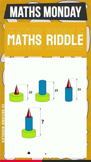 Can You Solve This Tricky Maths Puzzle? 🧠📏 | Maths Monday Challenge