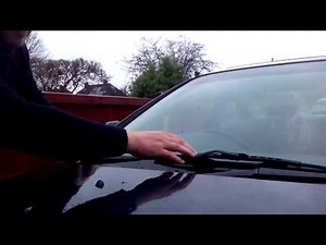 98-02 Accord Wiper Arm Removal & Adjustment