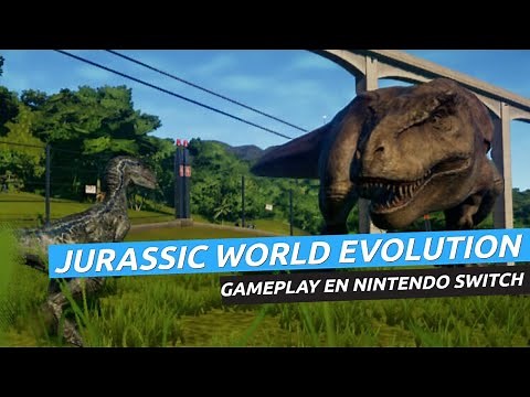 Jurassic World Evolution Complete Edition, gameplay en Nintendo Switch