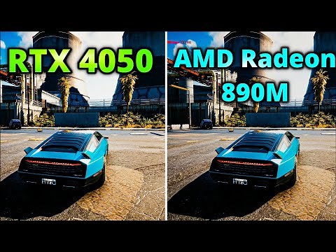 Radeon 890M vs RTX 4050 75W ❗ test in 8 games